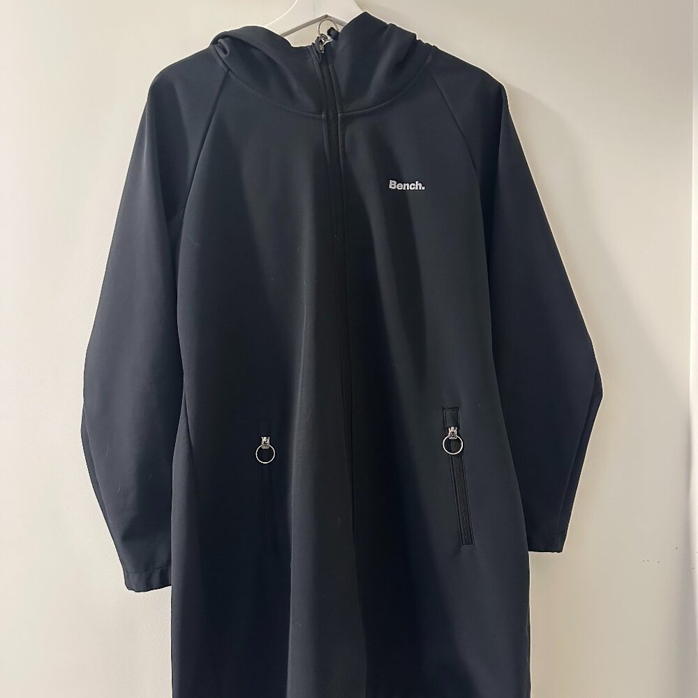 Bench Black Mid-thigh Coat